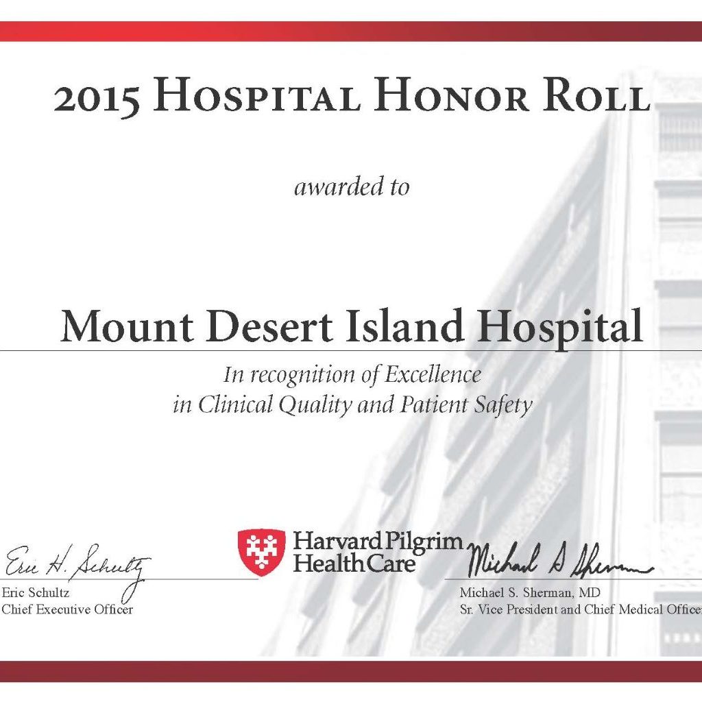 MDI Hospital Mount Desert Island Hospital