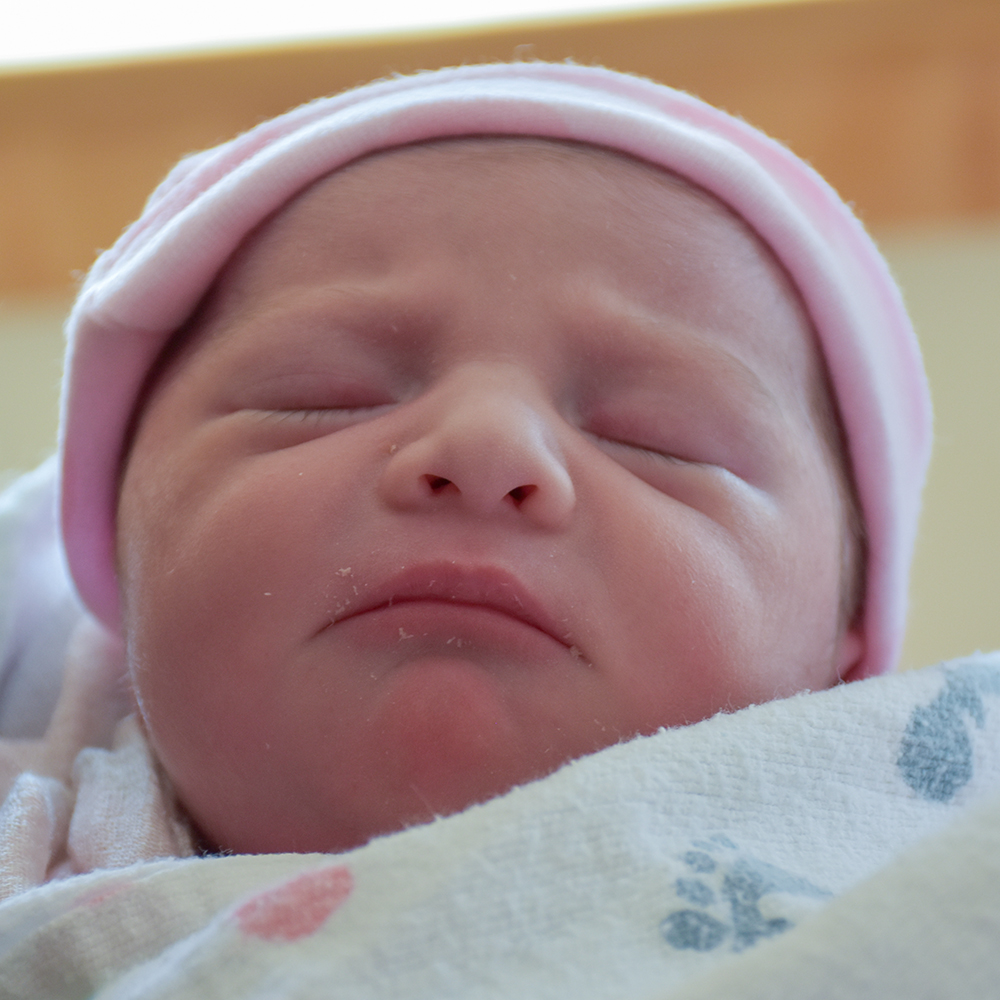 Headshot of baby Lainey