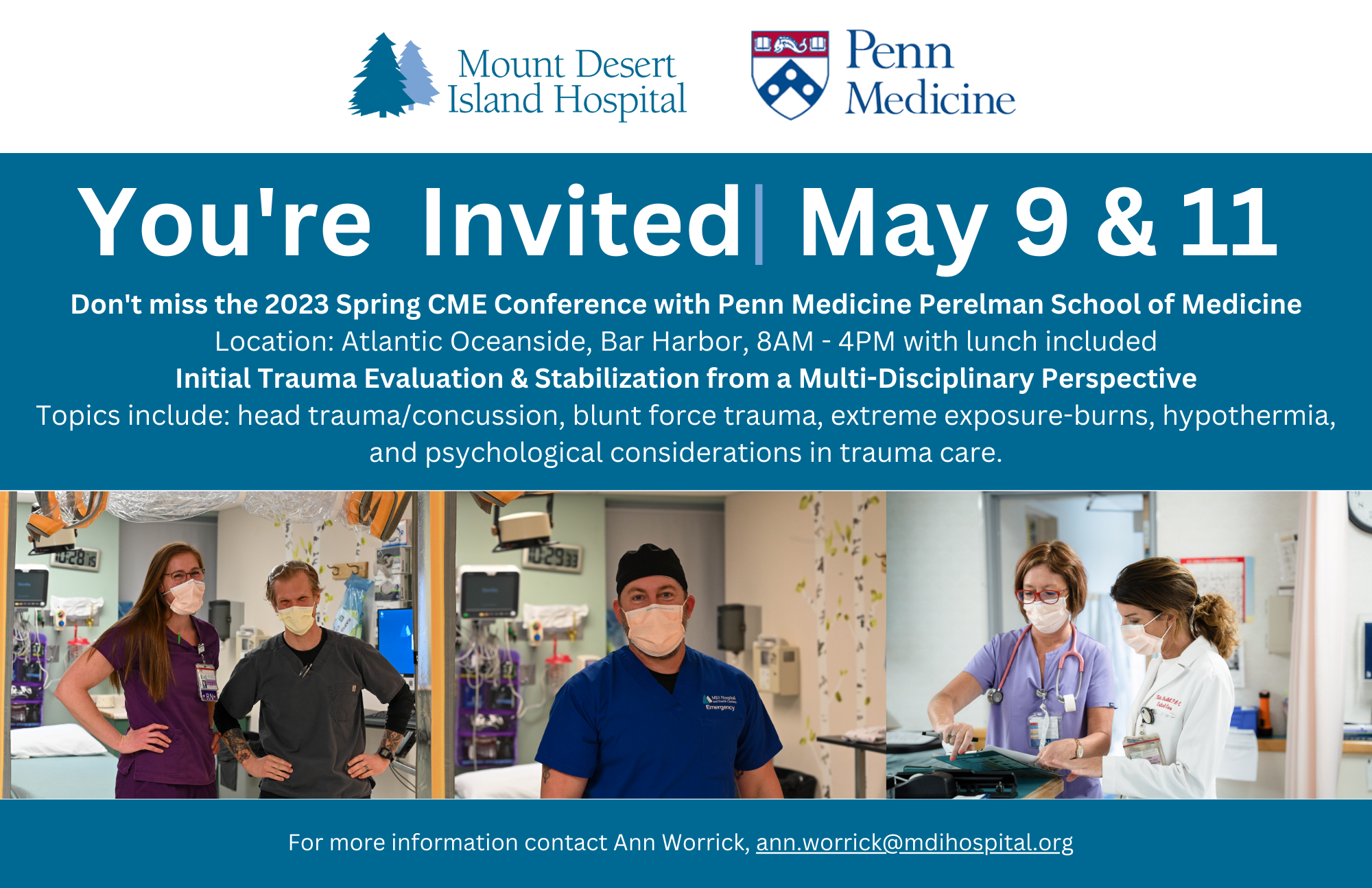 2023 Spring UPenn CME Conference on Trauma MDI Hospital