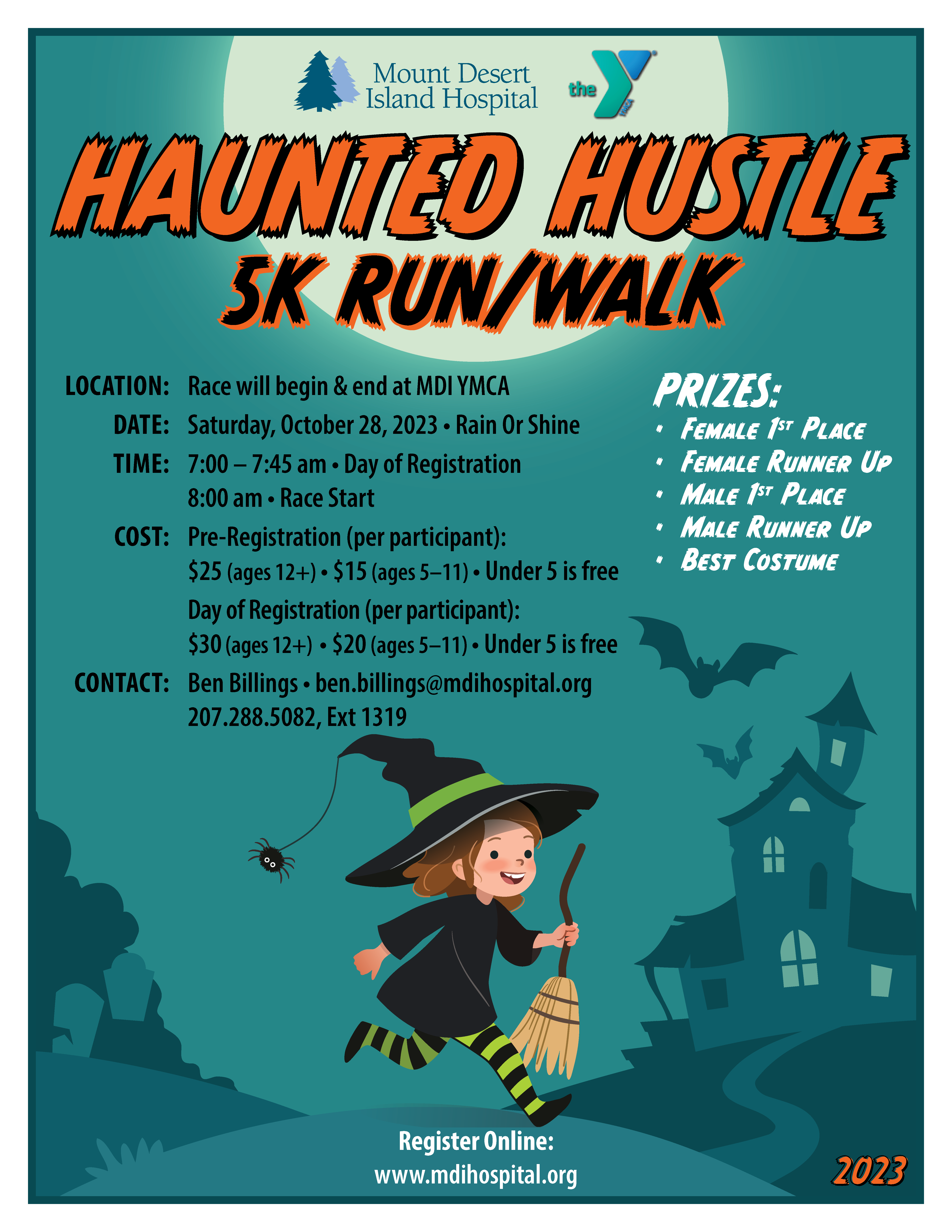 Haunted Hustle 5K MDI Hospital