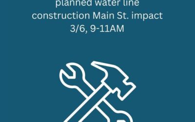 Town of Bar Harbor Planned Water Line Construction