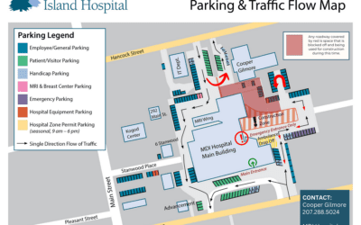 May Construction Affecting Cooper Gilmore and Hospital Parking