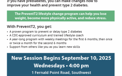 Prevent T2 Diabetes Prevention Program: Enroll Now