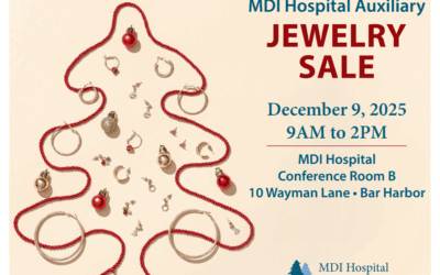 MDI Hospital Auxiliary Jewelry Sale: 12/09/2025 9AM-2PM