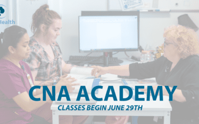 CNA Academy Begins June 29th