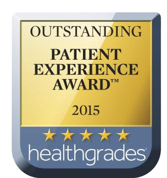 Health Grades outstanding Patient Experience Award